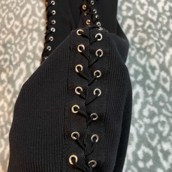 SOLD Silence & Noise Low Back Spaghetti Strap Dress - Picture 4 of 10